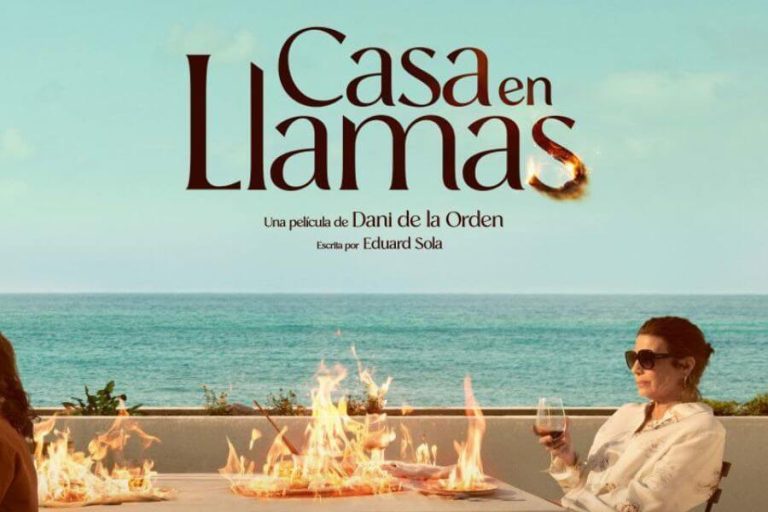 Casa en llamas