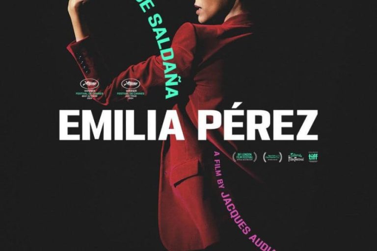 Cartel promocional de la película Emilia Pérez